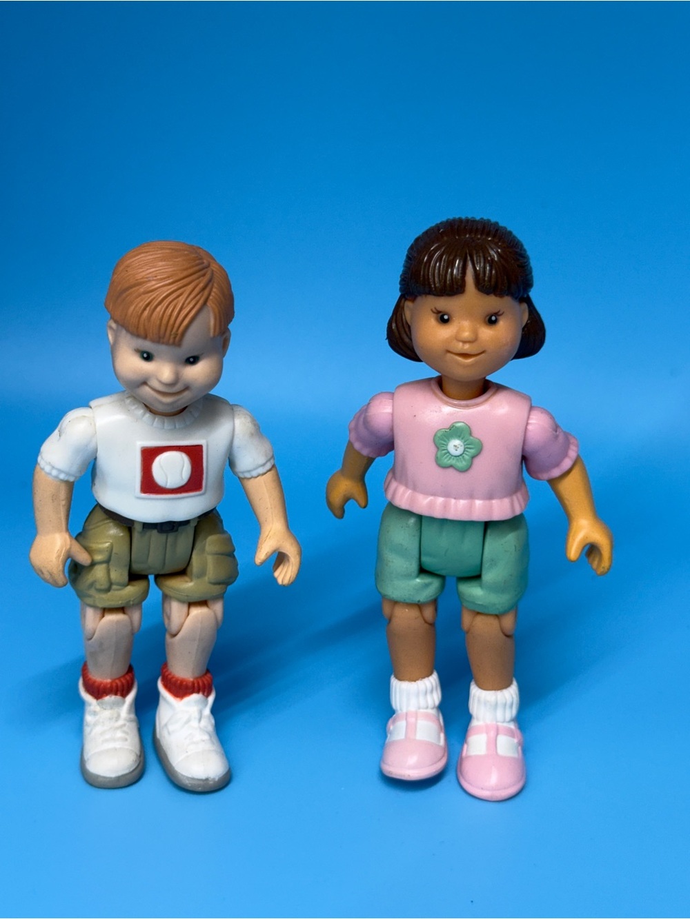 1998 Fisher-Price Loving Family brother and sister figures both for 20.00